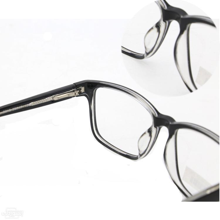 نظارات ذات تصميمات جذابة للقراءة بجودة عالية ابيض شفاف 