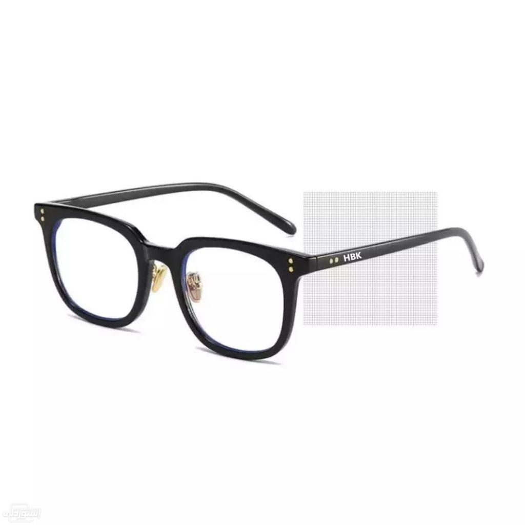 نظارات لحماية العين من أشعة الكمبيوتر الضارة ذات تصميمات جذابة بجودة عالية  ذات لون اسود