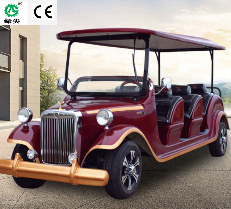 سيارة (عربية) كلاسيكية كهربائة بالون الاحمر بجودة مرتفعة