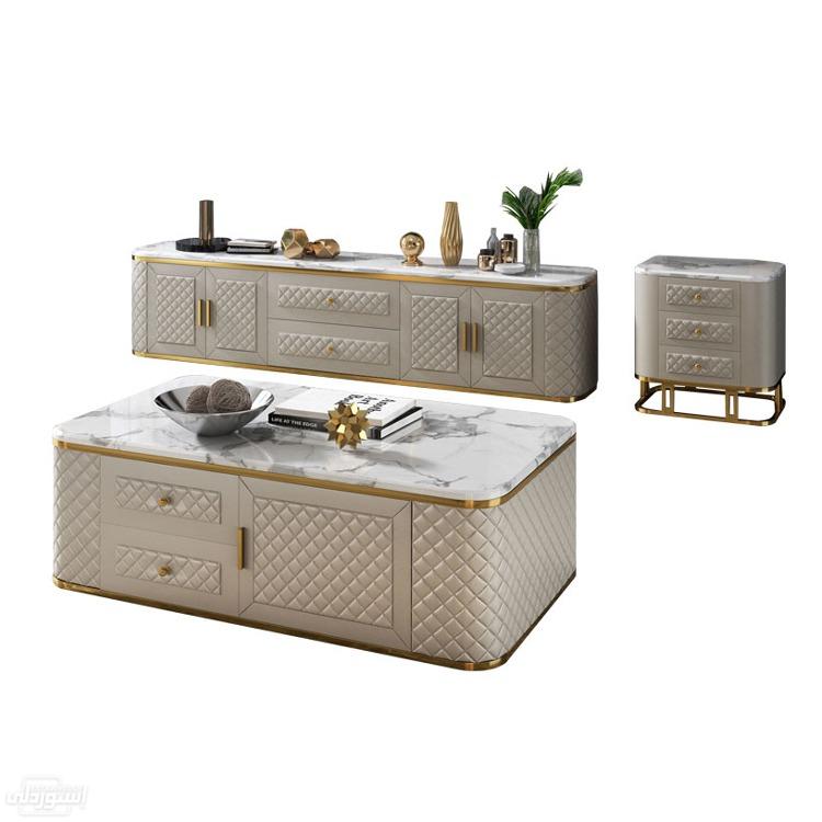 luxury-design-tv-stand-set-leather-and-m_main-1